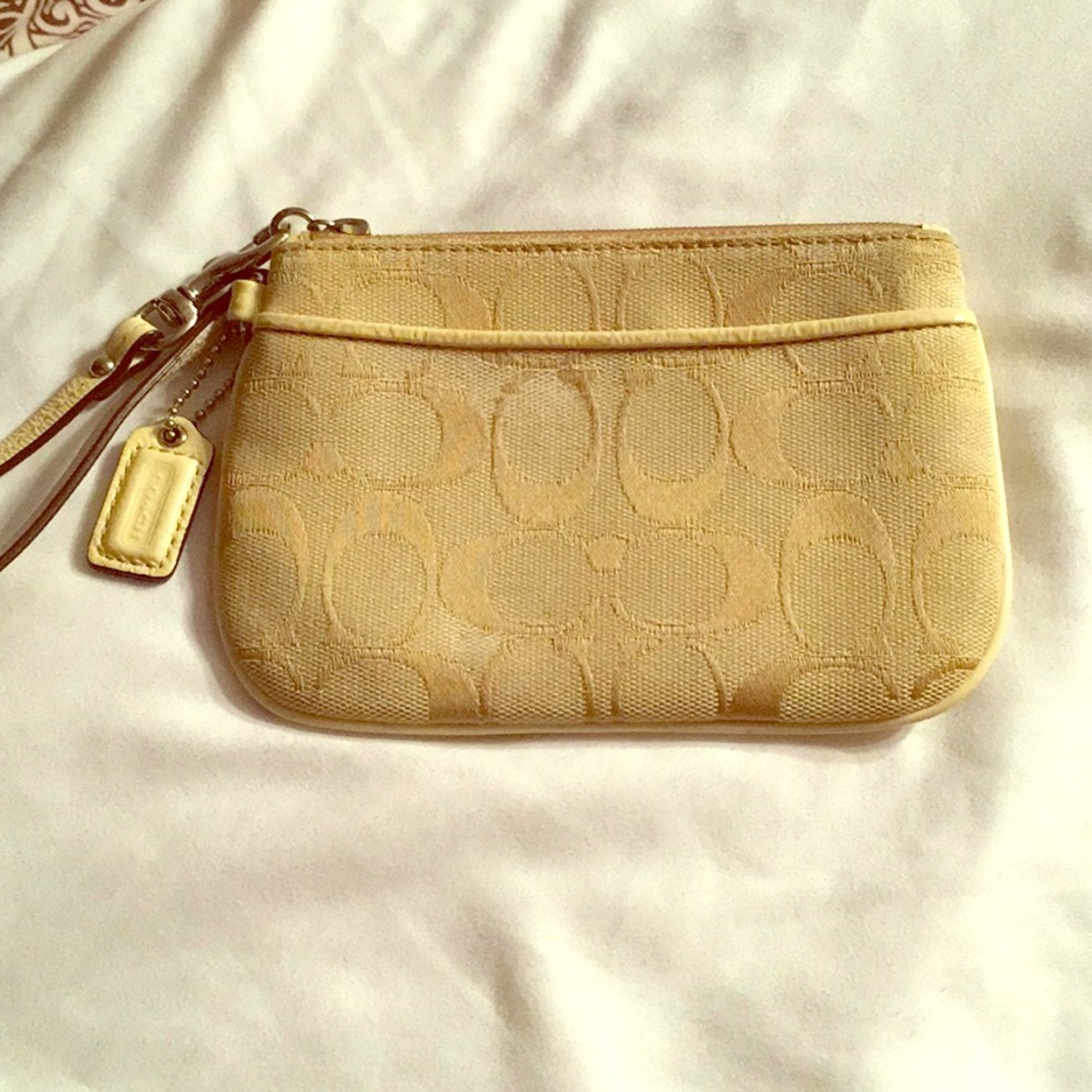 Authentic Coach wristlet